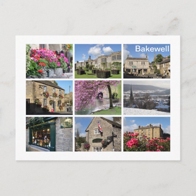 Cartão Postal Bakewell (Frente)