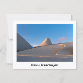 Cartão postal Baku, Azerbaijão
