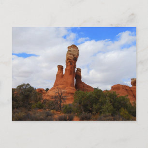 Cartão Postal Balanced Rock, Arches National Park, Utah, Postca