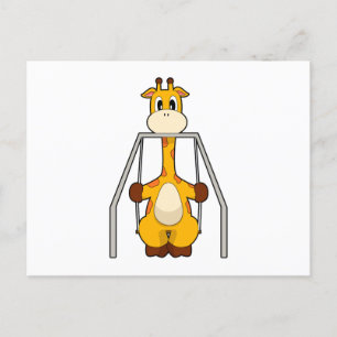 Cartão Postal Balanço da Girafa