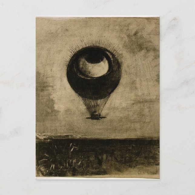 Cartão Postal Balão de Olhos (Frente)