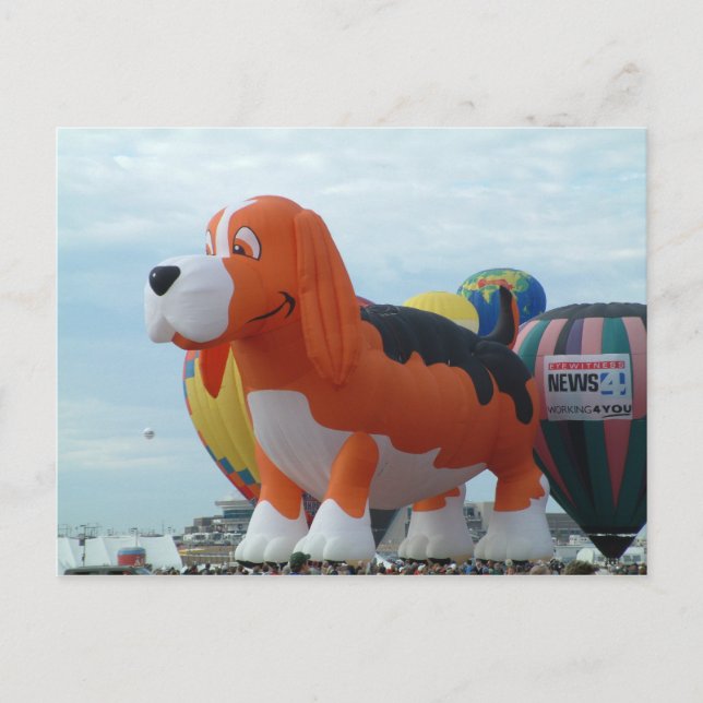 Cartão Postal Balão Fiesta (Frente)