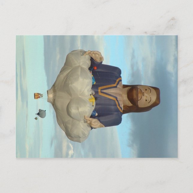 Cartão Postal Balão Fiesta Albuquerque Jesus O Senhor (Frente)