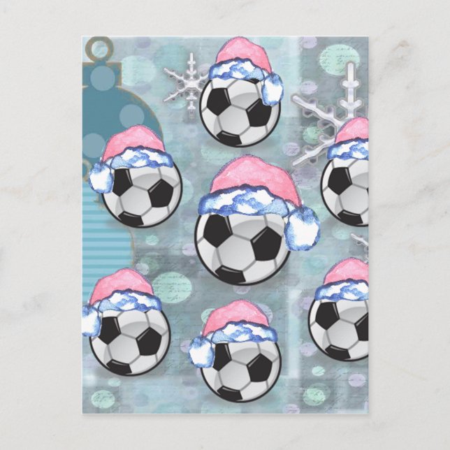 CARTÃO POSTAL BALAS DE FUTEBOL (Frente)