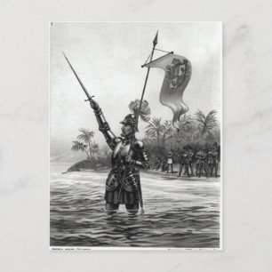 Cartão Postal Balboa Claiming Dominion