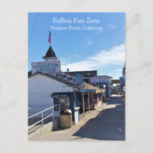 Cartão Postal Balboa Fund Zone, Newport Beach, Califórnia
