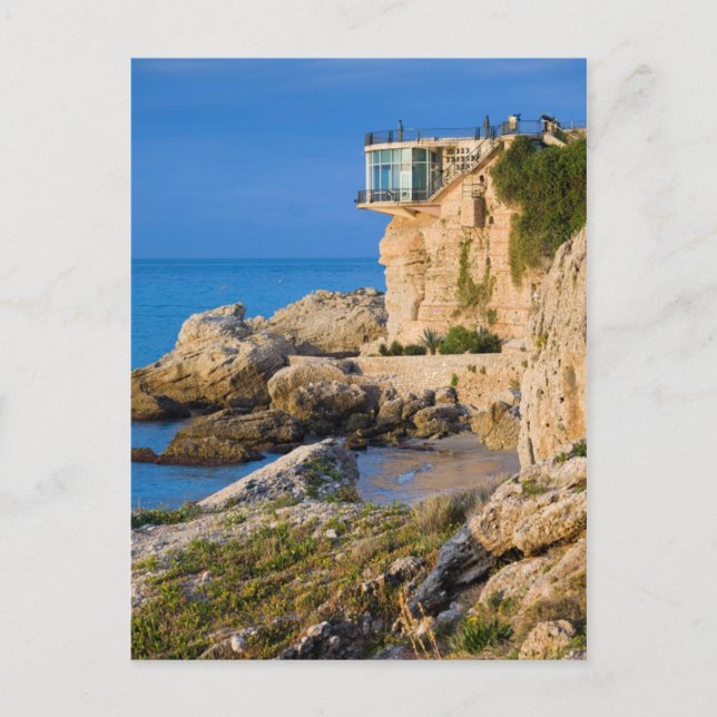 Cartão Postal Balcon de Europa em Nerja (Frente)