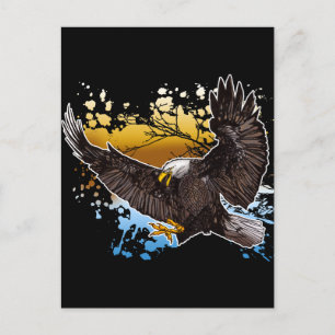 Cartão Postal Bald Eagle