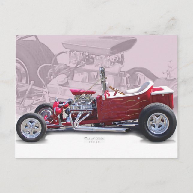 Cartão Postal Balde A Bolts (Frente)