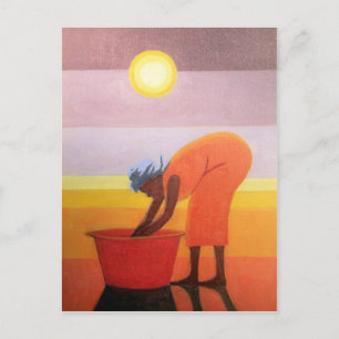 Cartão Postal Balde Vermelho 2002