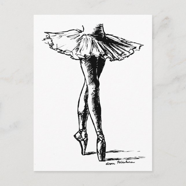 Cartão Postal Balé (Frente)