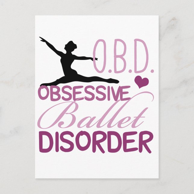 Cartão Postal Balé bonito (Frente)