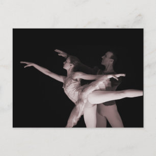 Cartão Postal Balé - Dance Partners 2 - Red