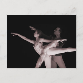 Cartão Postal Balé - Dance Partners 2 - Red