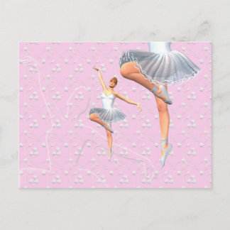 Cartão Postal Balé Dancer
