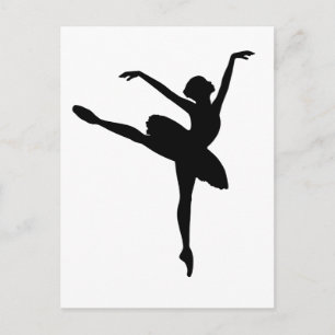 Cartão Postal Balé Dancer