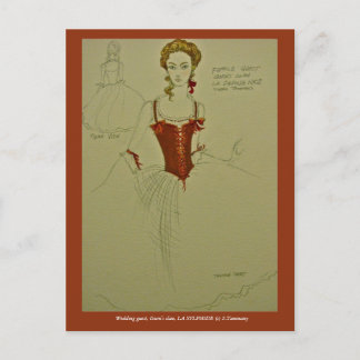 Cartão Postal Balé para LA SYLPHIDE