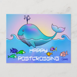 Cartão Postal Baleia de Pós-Travessia - Cartão-postal