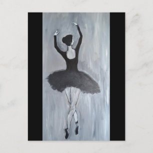 CARTÃO POSTAL BALLERINA DANCER