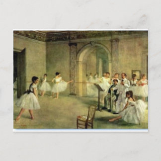 Cartão Postal Ballerinas por Edgar Degas