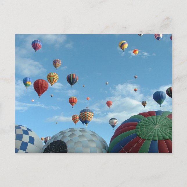 Cartão Postal balloon (Frente)