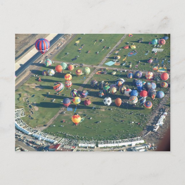 Cartão Postal Balloonfiesta (Frente)