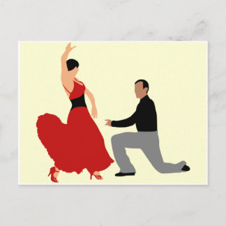 Cartão Postal Ballroom Dancing