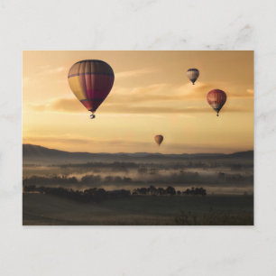 Cartão Postal Balões de ar quente