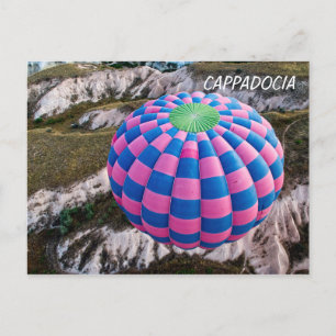 Cartão Postal Balões de ar quente sobre Cappadocia