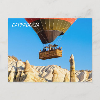Cartão Postal Balões de ar quente sobre Cappadocia