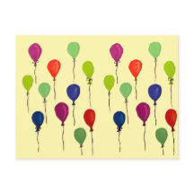 Balões de festa coloridos