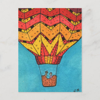 Cartão Postal Balonismo