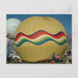 Cartão Postal Balonismo de Gás Fiesta