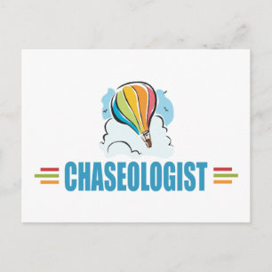 Cartão Postal Balonismo Humorístico de Ar Quente