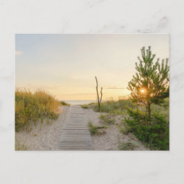 Cartão Postal Baltic sea view in Liepaja, Latvia