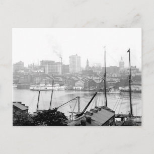 Cartão postal Baltimore 1903 Maryland