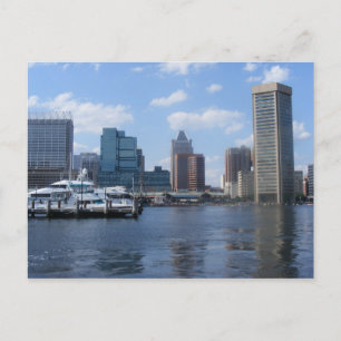 Cartão Postal Baltimore Inner Harbor