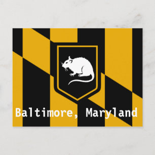 Cartão Postal Baltimore Maryland