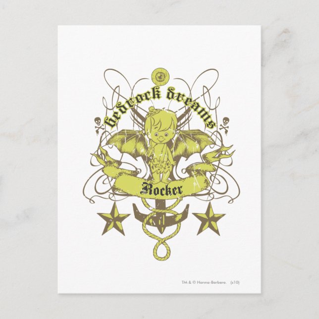 Cartão Postal Bam Bam Bedrock Dreams (Frente)