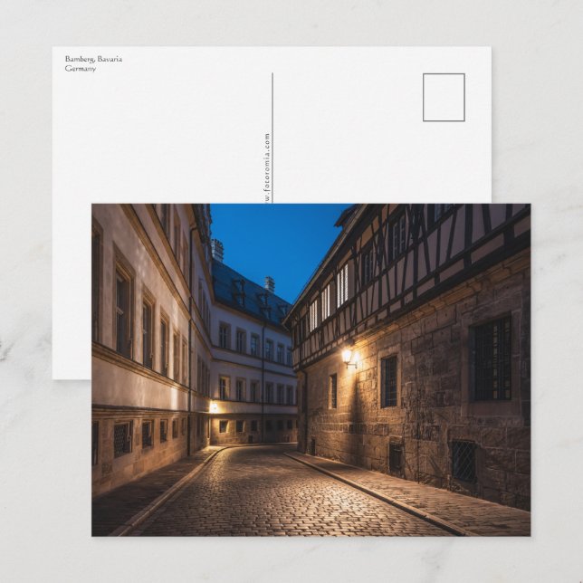 Cartão Postal Bamberg Alemanha (Frente/Verso)