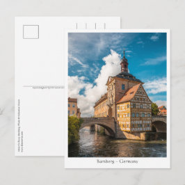 Cartão Postal Bamberg Alemanha