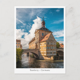 Cartão Postal Bamberg Alemanha