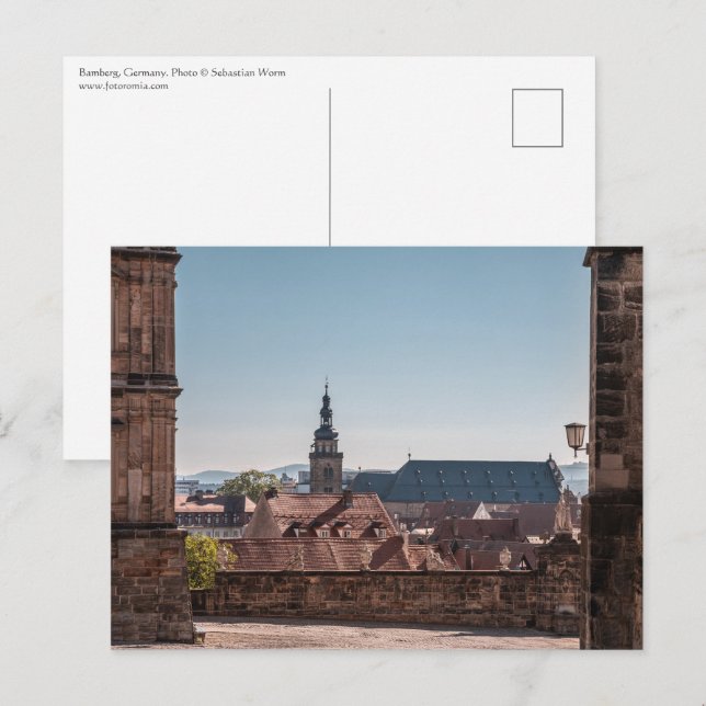 Cartão Postal Bamberg Alemanha (Frente/Verso)
