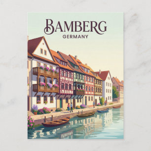 Cartão Postal Bamberga Alemanha