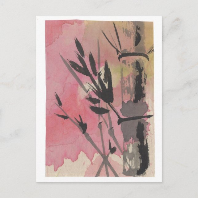 Cartão postal Bamboo (Frente)