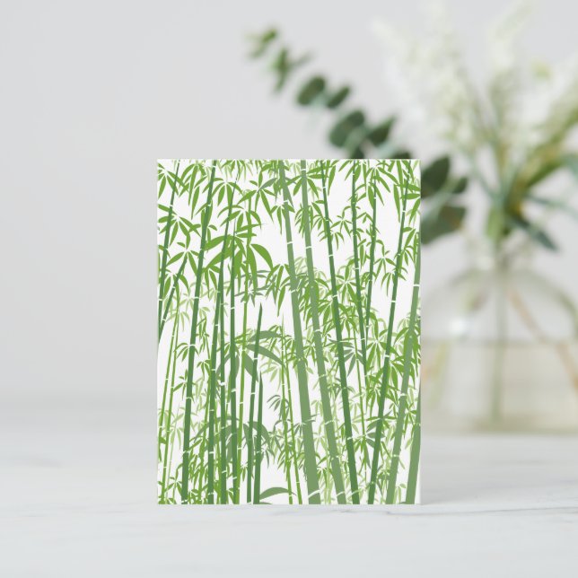 Cartão Postal Bambu 7 (Em pé/Frente)