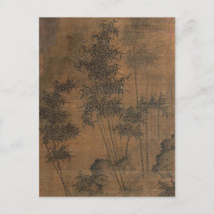 Cartão Postal Bambu por Guan Daosheng