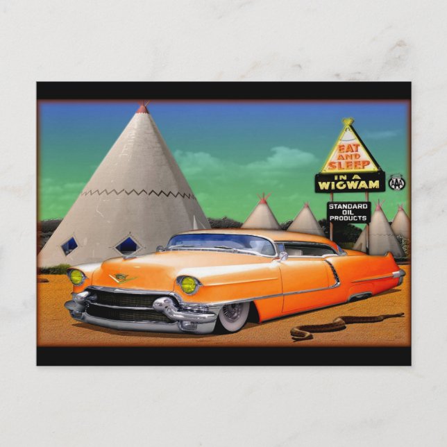 Cartão Postal bamma wig wam (Frente)