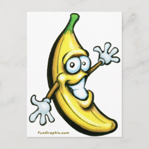 Cartão Postal Banana