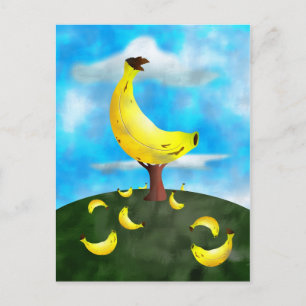 Cartão Postal Banana Tree